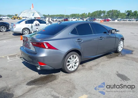 2016 Lexus Is 300 from USA, damaged, VIN JTHCM1D26G5001281